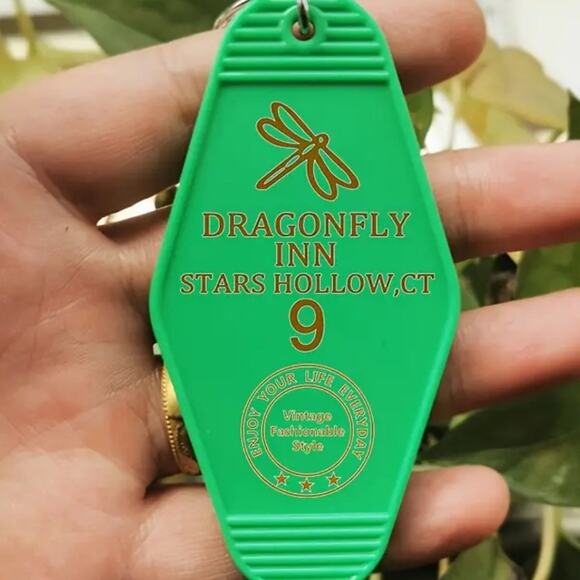 Dragonfly Inn Key Ring Motel Gilmore Girls - Picture 1 of 1